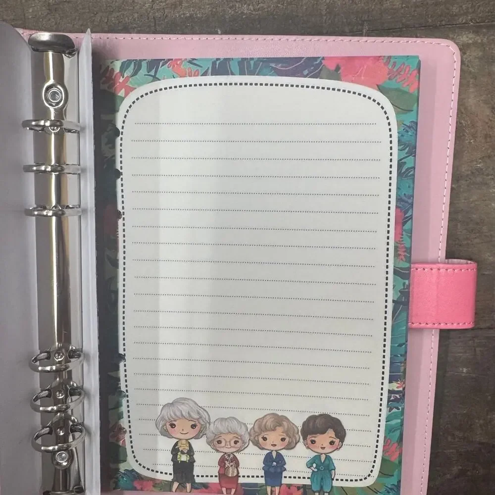 Golden Girls A5 6 Ring Binder with Matching Paper & Mousepad